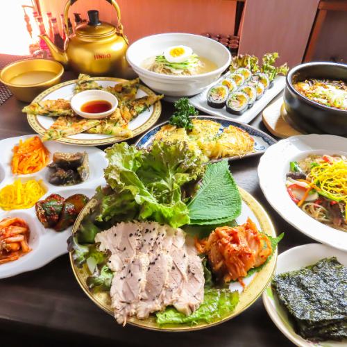 本場の味を気軽に楽しむ韓国料理