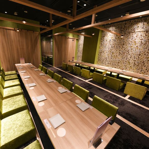 大人数・グループでのご宴会ならぜひ【ウメ子の家 郡山駅前店】をご利用ください！歓迎会やイベント打ち上げなど、カジュアルに宴会を楽しみたい時にピッタリです（最大50名様まで）