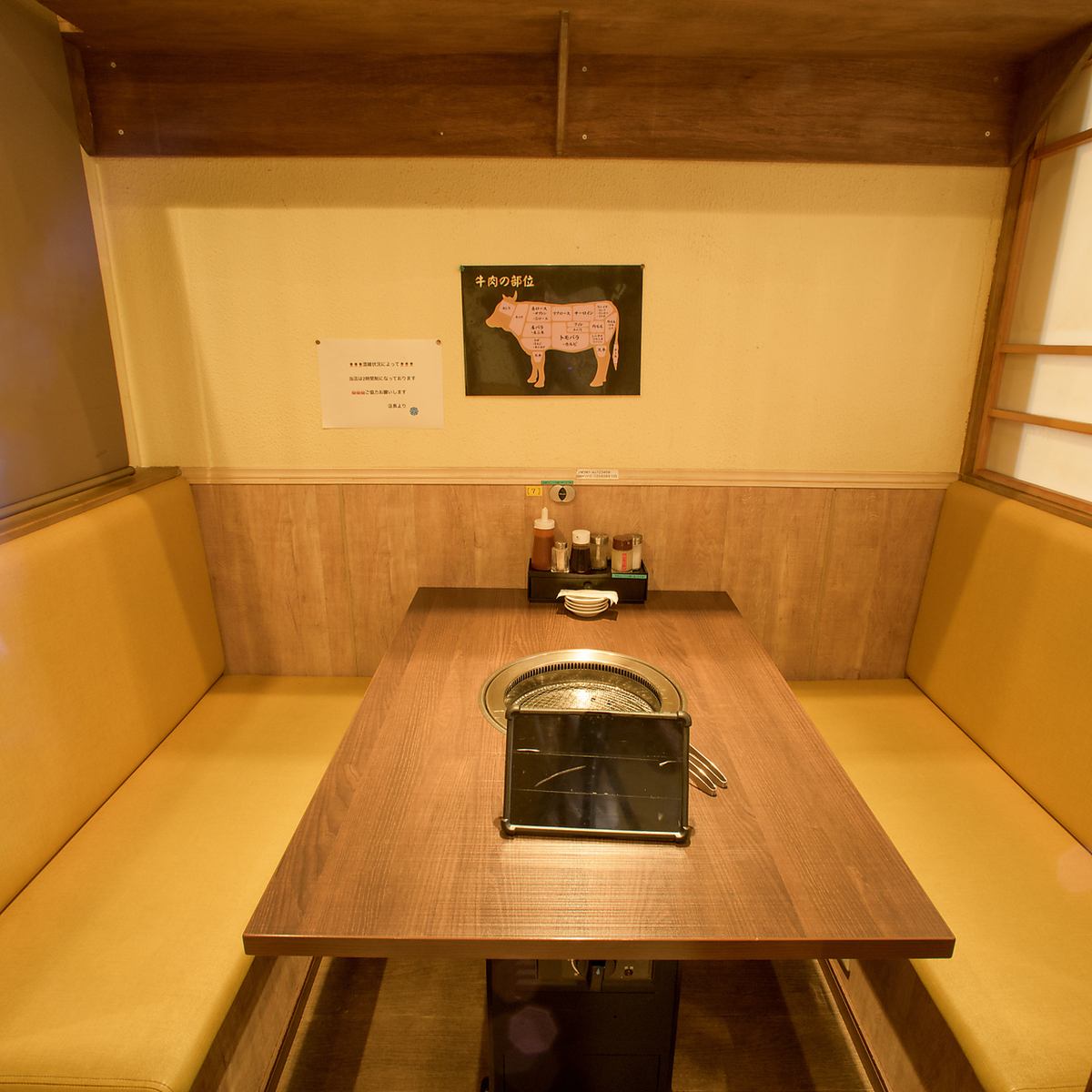 お忍びデートや落ち着いて食事をしたい方々に★人気の個室☆