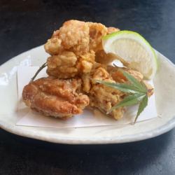 Fried chicken with Amakusa salt