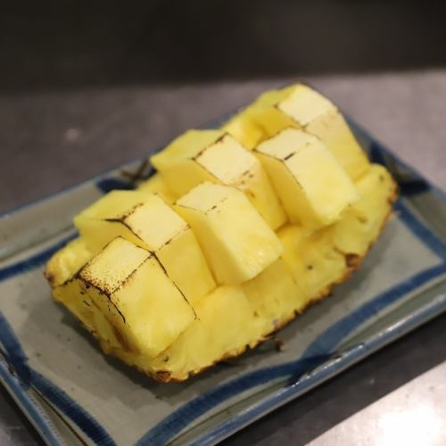 grilled pineapple