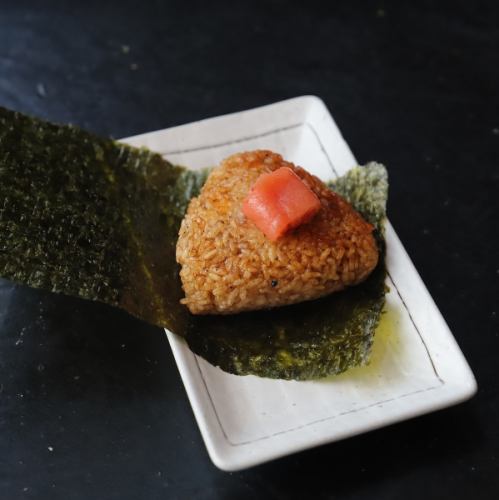 明太子のせ焼きおにぎり(1コ)