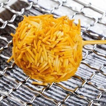 鶏つくねのそうめん衣