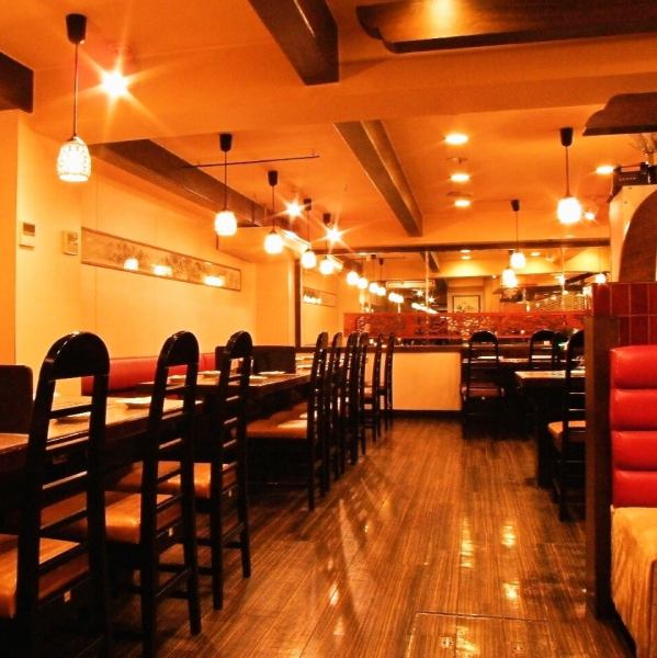 歓送迎会、忘年会、新年会などの宴会にもおすすめ！2Fは20人までの完全個室。仕切りを入れてプライベートな空間も演出できます♪【宴会/飲み放題/歓送迎会/忘年会/新年会/個室/飲み放題】