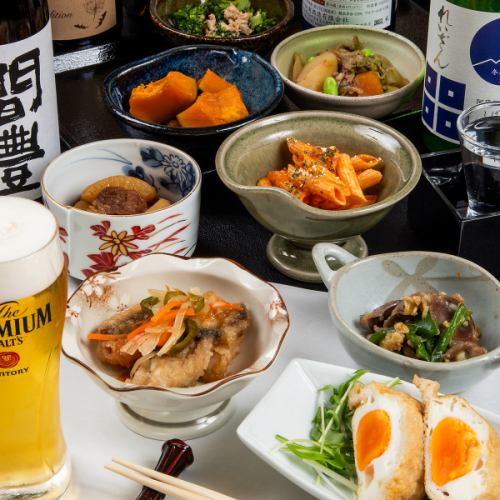 [Good to go with alcohol] Today's obanzai 5 types assortment 2200 yen (tax included)