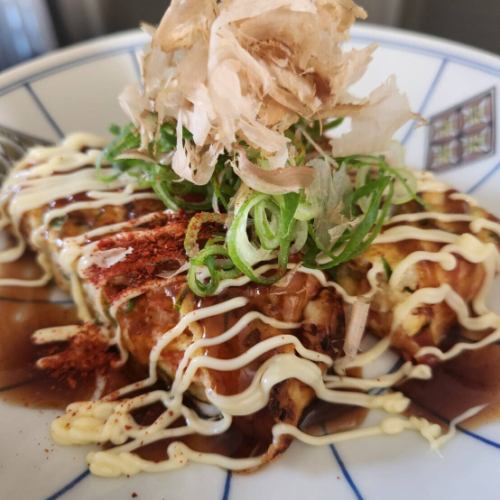 Takoyaki-style egg roll