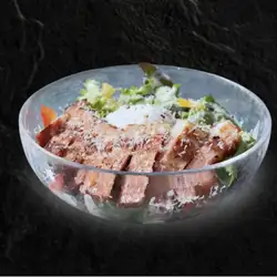 グリルベーコンのシーザーサラダ
