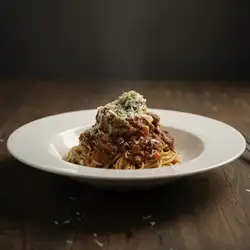 和牛100%ミートソーススパゲッティ