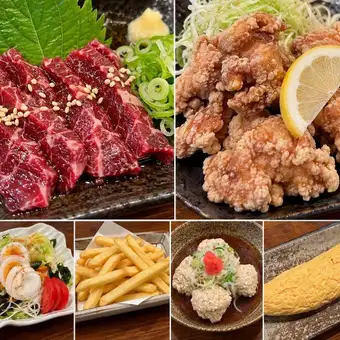 [Naojin Autumn Banquet Casual Course] All-you-can-drink included. One sho (1.8L) of sake service for groups of 8 or more.