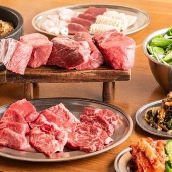 ≪贅沢リッチな焼肉5000円コース≫お食事に重点を置いたリッチな焼肉コース！