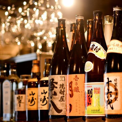 엄선 된 토종 술, 일본 술, 와인