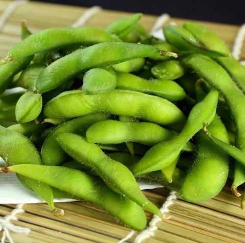 Boiled edamame