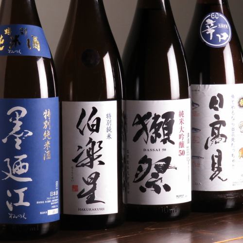 All-you-can-drink with local sake