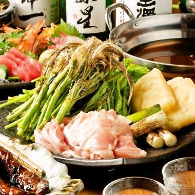 [4] “仙台香芹锅”和“烤牛舌”——9种宫城特色菜+120分钟无限畅饮，6000日元（含税）