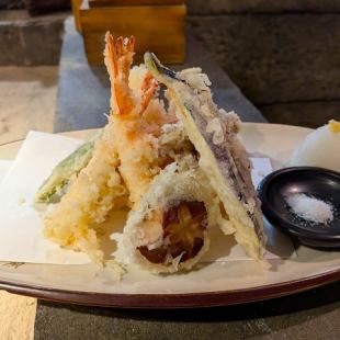 天妇罗拼盘/蔬菜天妇罗拼盘