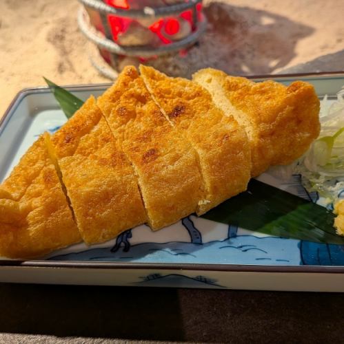 炭烤三角炸豆腐