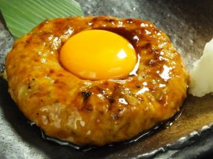 手ごね月見つくね