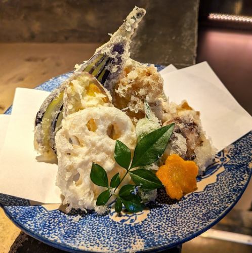 野菜天ぷら盛り合わせ