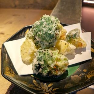 ブロッコリーの天ぷら