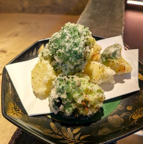 ブロッコリーの天ぷら