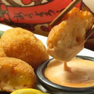 ふんわり海老の真丈揚げ