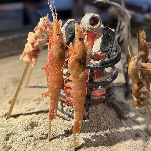 烤紅蝦(帶殼)(1隻)