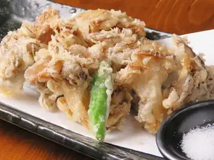 Maitake mushroom tempura