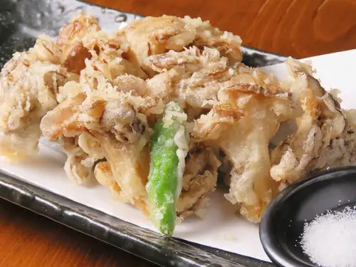 Maitake mushroom tempura