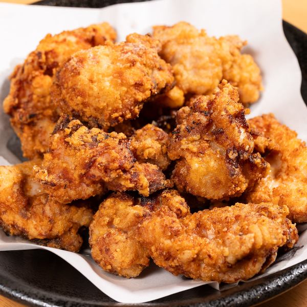 【ジューシーな誘惑】ザンギ（鶏のから揚げ）/600円（税込）