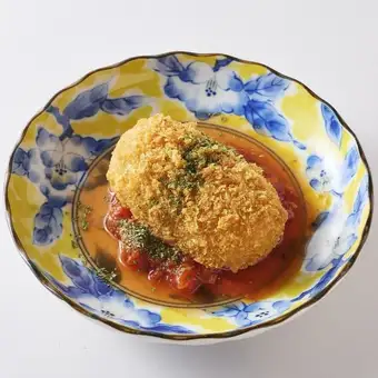 蟹奶油炸肉餅