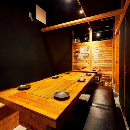 個室は14名様迄ご対応可