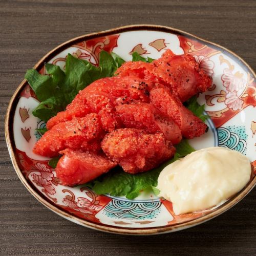 楢崎商店青唐辛子明太子〈炭火炙り〉