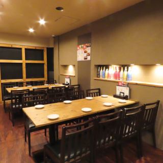 We also have tables that can accommodate up to 8 people. Perfect for company parties and gatherings.