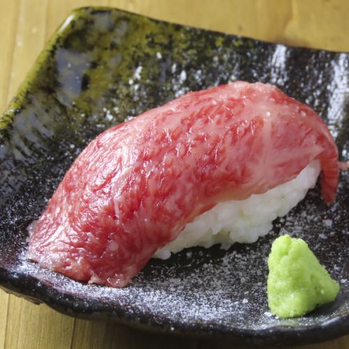 Hachi no specialty meat sushi ♪ From 530 yen
