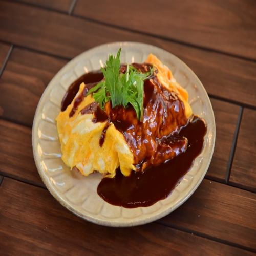 Demi-glace omurice