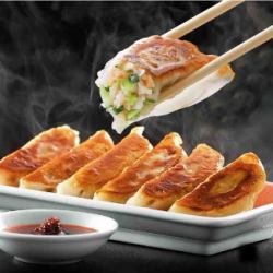 Black pork dumplings