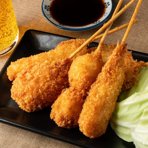 Kushikatsu (5 skewers) set