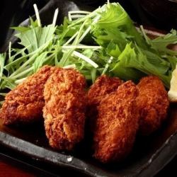 Deep fried oysters