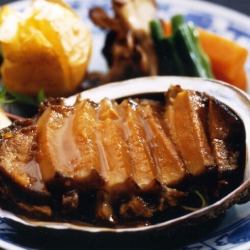 Abalone butter steak