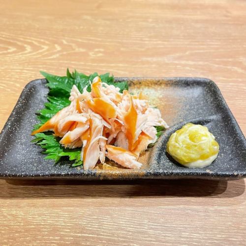ささみの燻製 ゆずコショウマヨ