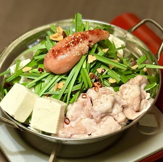 ◆明太もつ鍋◆博多名物のいいとこどり！明太子×もつの黄金コンビ！