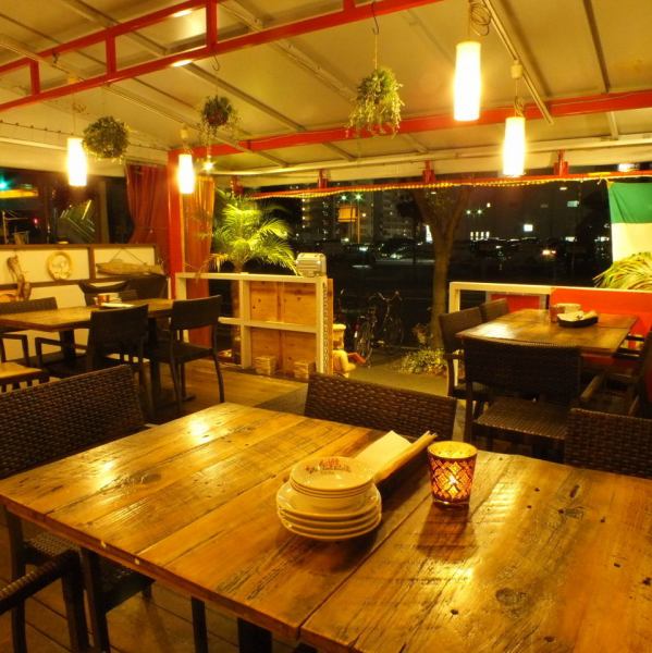 【Makuhari's hideout restaurant】 Because it is equipped with heating, you can dine comfortably !! Full-fledged Italian and hospitality space for adult dating spreads ... ...It is also recommended for dates and gongs ♪