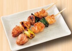“北海道产嫩鸡”串