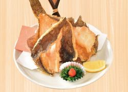 Fried flatfish