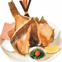 Fried flatfish