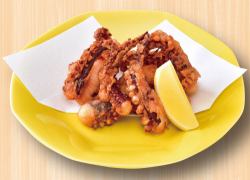 Deep-fried squid tentacles from Aomori Prefecture
