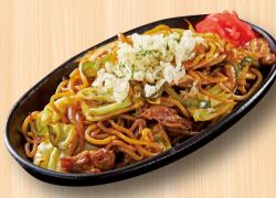 Street food-style fried noodles