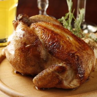 Gent standard course [6,000 yen with all-you-can-drink 3 types of Belgian barrel draft] 7 dishes including the famous juicy rotisserie chicken