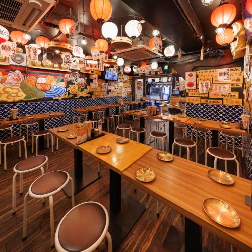 店舗貸切のご予約も大歓迎！フロア貸切も承っております！最大100名様までご案内可能！新橋での会社宴会に最適です！下見も随時受け付けてますのでお気軽にご相談ください！新橋駅烏森口から徒歩2分の【新橋達磨酒場】で♪ご人数やご予算などのご相談もお気軽にお問い合わせくださいませ！