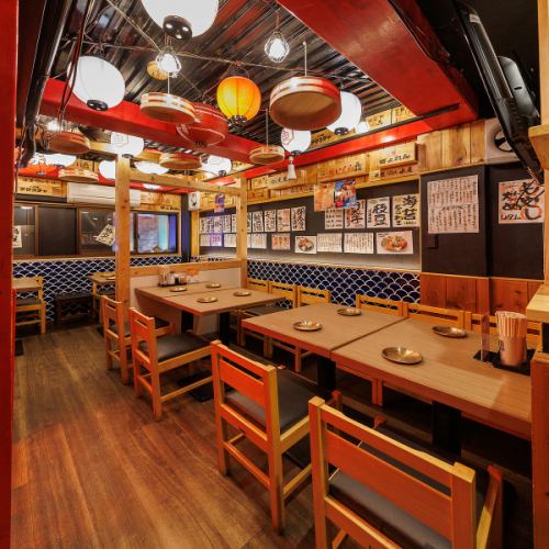 15名様～20名様向け・会社宴会におすすめ！当店は1F～3Fのフロアをご用意しております！団体様の宴会から少人数様でのご利用まで用途に合わせて快適に過ごせるお席へご案内させて頂きます！宴会コースは2時間飲み放題付5000円～！新橋での各種宴会にぜひご利用ください！